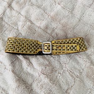 Glam rock vintage belt
